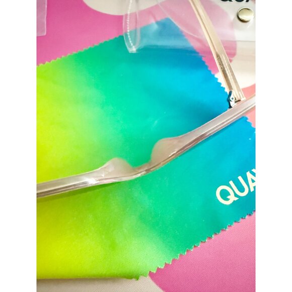 SOLD QUAY Unisex Nightfall Medium 49mm Shield Sunglasses 1212 - Picture 7 of 12